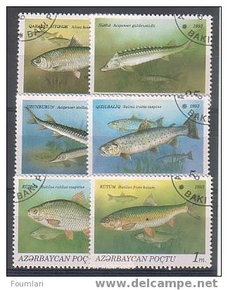 AZERBAIDJAN - Petit Lot - Poissons - Azerbaïdjan