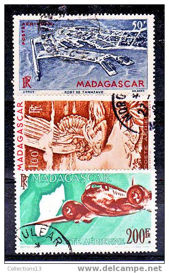 MADAGASCAR - PA63/64A Obli Cote 4,80 Euros Depart à 10% - Airmail