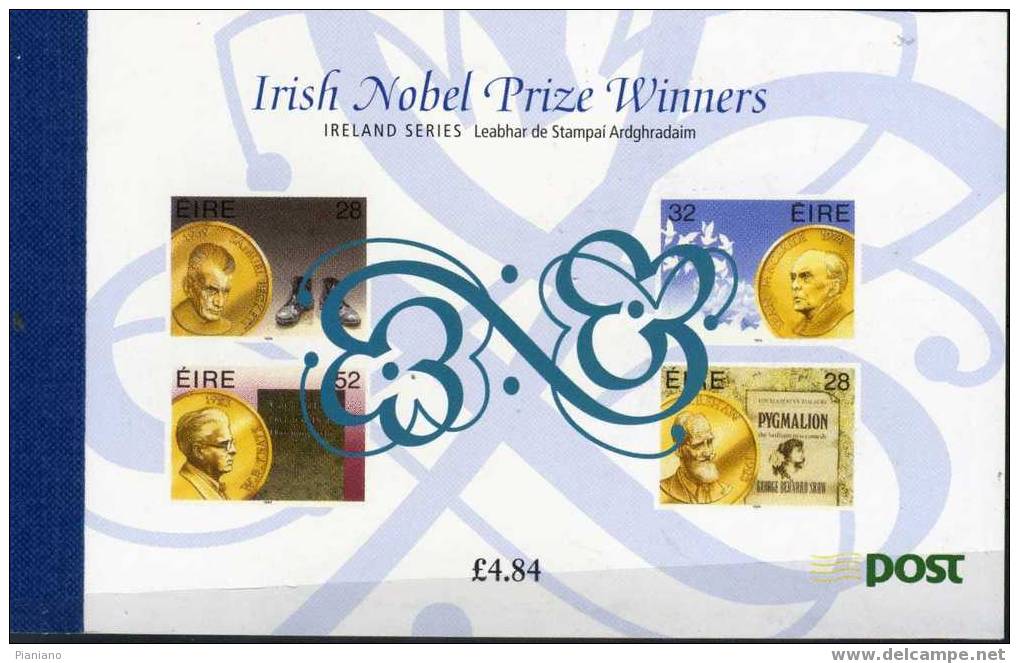 PIA - IRL - 1993 - Prix Nobel Irlandais - (Yv C 877) - Postzegelboekjes