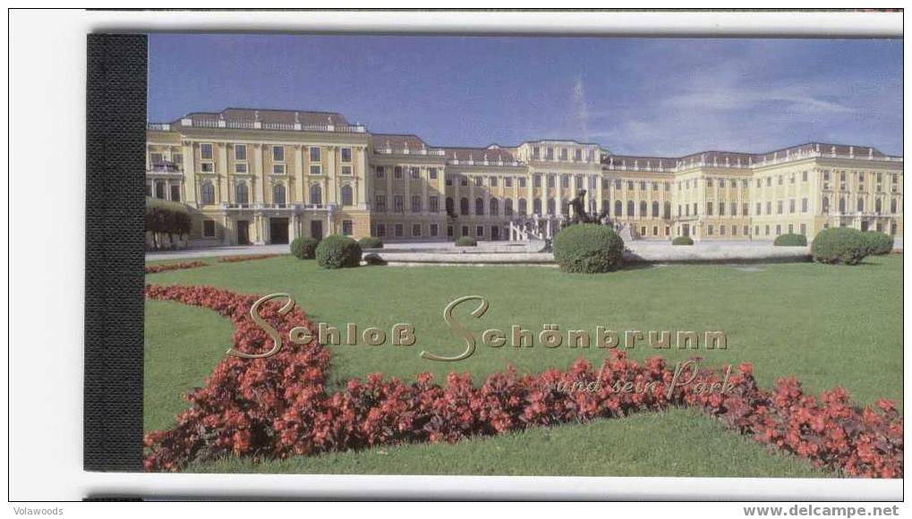 ONU - Vienna - Libretto Palazzo E Giardini Di Schonbrunn A Vienna - World Heritage UNESCO - Carnets