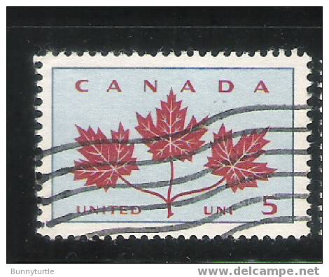 Canada 1964 Three Maple Leaf Emblem Used - Gebruikt