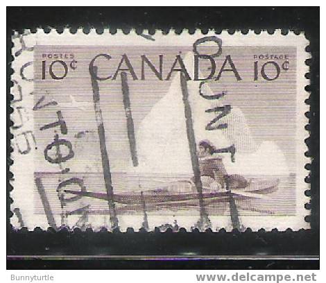 Canada 1955 Eskimo & Kayak Used - Oblitérés