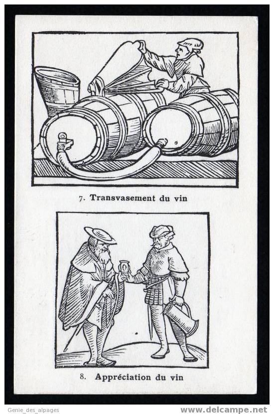 2 -Figures Tirées D'un Traite D'agriculture Exemplaire Bibliothèque De L'INA : D'après écrits D'Olivier De Serres Le Vin - Cultivation