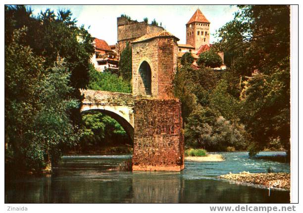 CARTE POSTALE DE SAUVETERRE DU BEARN - LE PONT DE LA LEGENDE - Sauveterre De Bearn