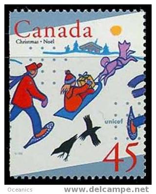 Canada (Scott No.1627i - Noël / 1996 / Christmas) [**] De Carnet / From Booklet - Oblitérés