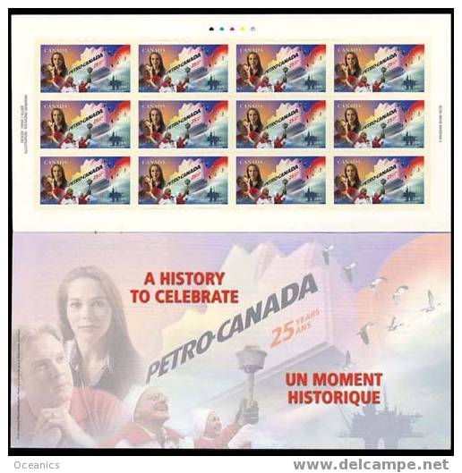Canada (Scott No.1867 - BK-231 Petro Canada) [**] Carnet Cpmplet / Complete Booklet - Unused Stamps