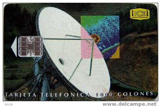 COSTA RICA - Satellite Dish I - 12/95 - 120.000 - Costa Rica