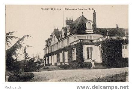 CPA 37 FONDETTES - Chateau Des Tourelles - Fondettes