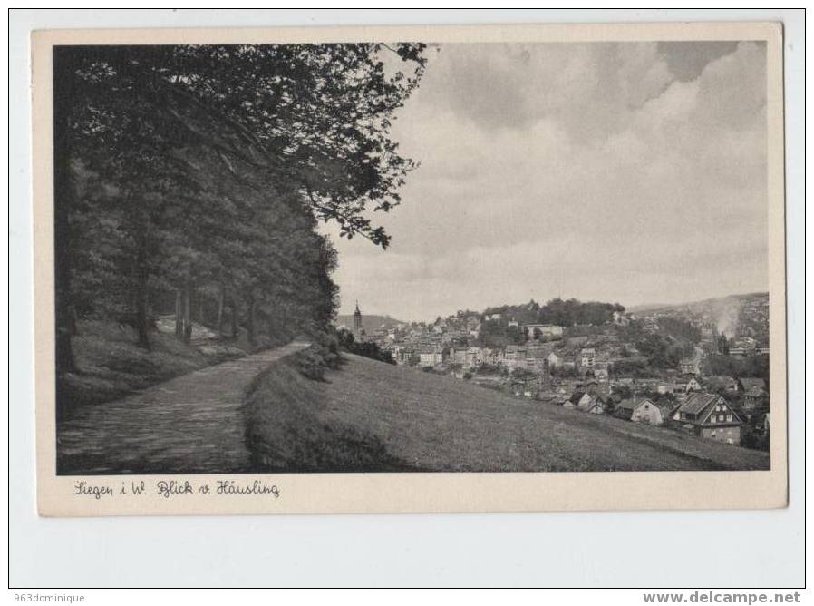 Liegen I. W. Blick V. Häusling - Siegen