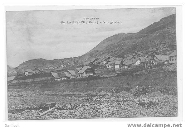 05 - LA BESSEE, Vue Générale, N° 476 Fournier édit - L'Argentiere La Besse