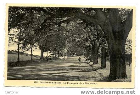 Marche-en-Famenne:la Promenade Du Monument - Marche-en-Famenne