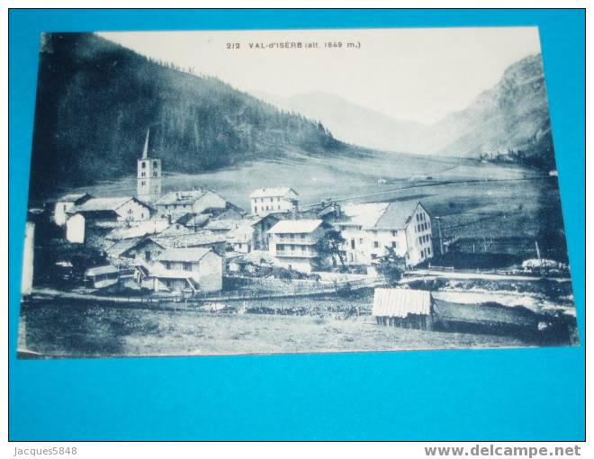 73) Val-disère - N° 212 - Vue Générale   - Année  - Edit  Béroud - Val D'Isere