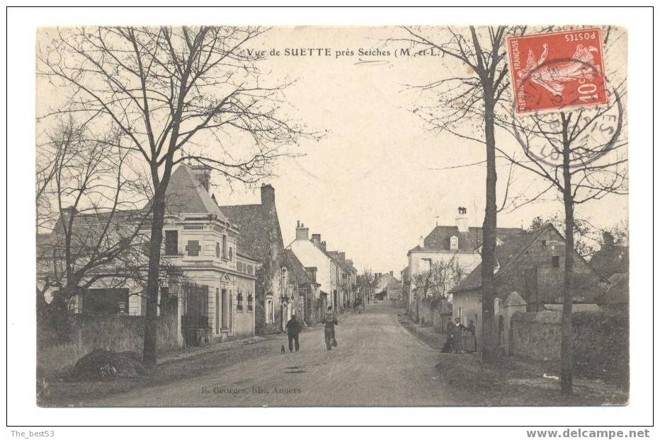 Suette  (Seiche Sur Le Loir)   Vue De ... - Seiches Sur Le Loir