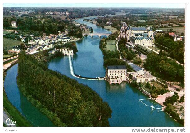 CARTE POSTALE DE SOLESMES - VUE GENERALE AERIENNE - Solesmes