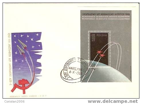 POLAND - FDC - 1962 - Astronomy