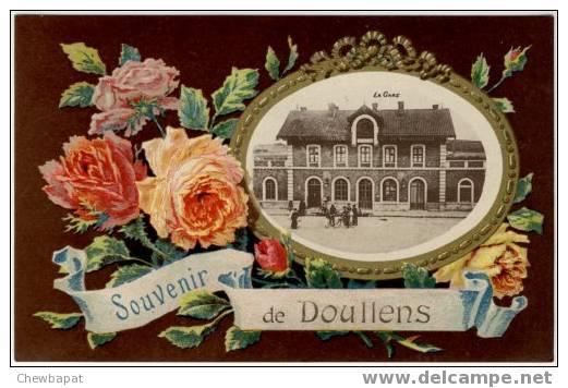 Souvenir De Doullens - La Gare - Doullens