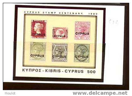 Zypern Mi. N° 519 A ** Block 11  100 Jahre Zypriotische Briefmarken - Altri & Non Classificati