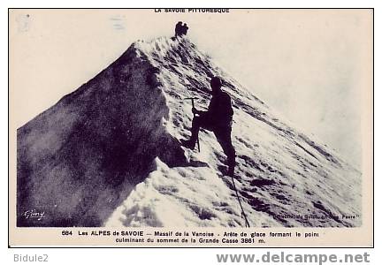 Les Alpes De Savoie  Massif De La Vanoise   Arete Du Sommet De La Grande Casse.3861m.... - Val D'Isere