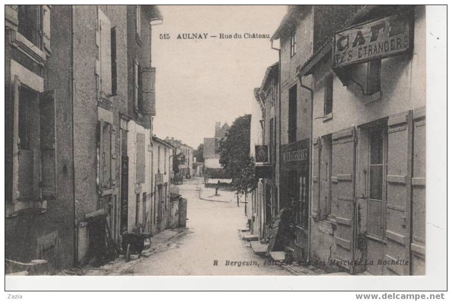 17.603/ AULNAY - Rue Du Chateau - Aulnay