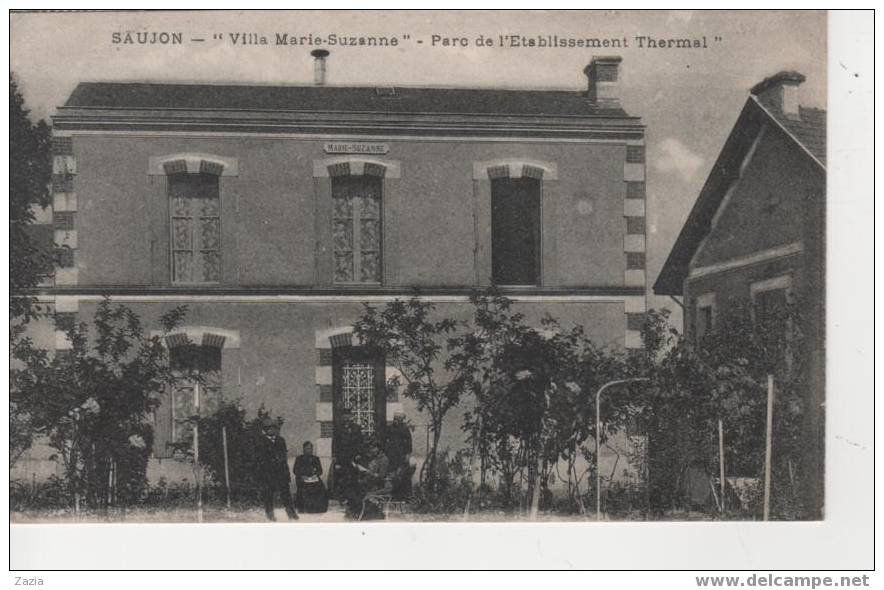 17.610/ SAUJON - "Villa Marie Suzanne" - Parc De L'établissement Thermal - Saujon
