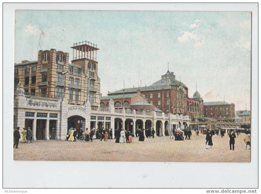 Scheveningen ~ Boulevard En Palacehôtel. - Oranje Galerij En Kurhaus  - 1908 - Dr Trenkler Co 1906 Sev 45 - Scheveningen