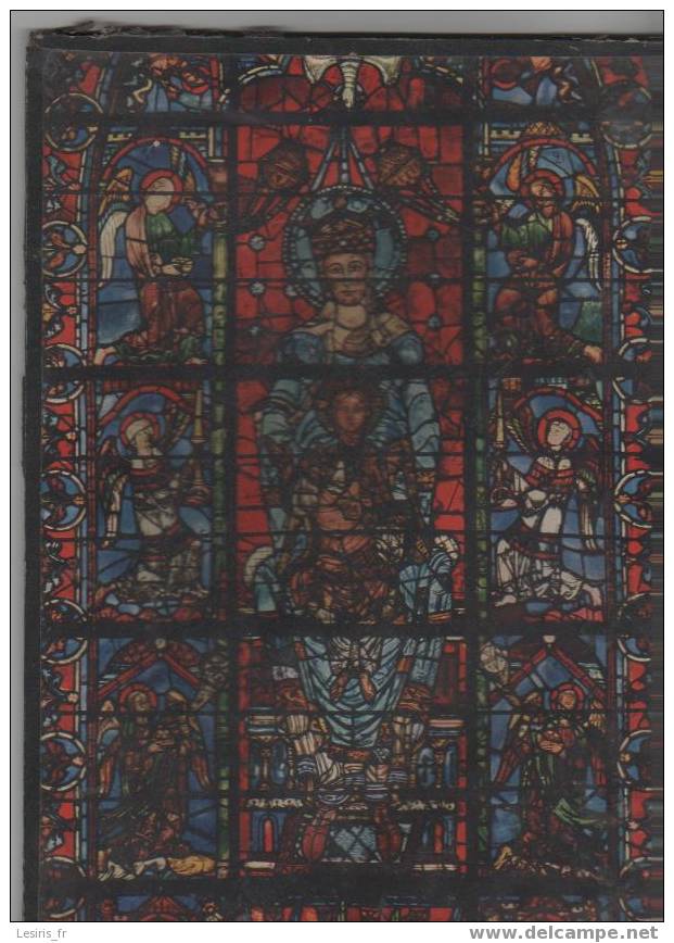 CHROMO REPRESENTANT UN VITRAIL DE LA CATHEDRALE DE CHARTRES - MAISON PAUL RENIER - EDITEUR DE L'EVECHE - CHARTRES - - Otros & Sin Clasificación