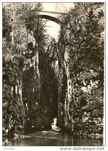 CARTE POSTALE DES ENVIRONS DE CHAMPAGNOLE - LES PLANCHES EN MONTAGNE - PONT SUR LA LANGOUETTE - Champagnole