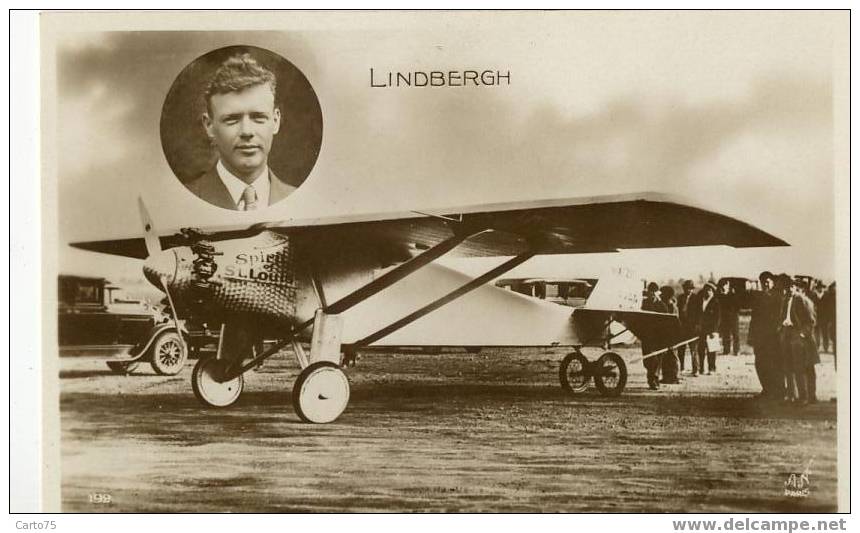 AVIATION - LINDBERGH - Airmen, Fliers