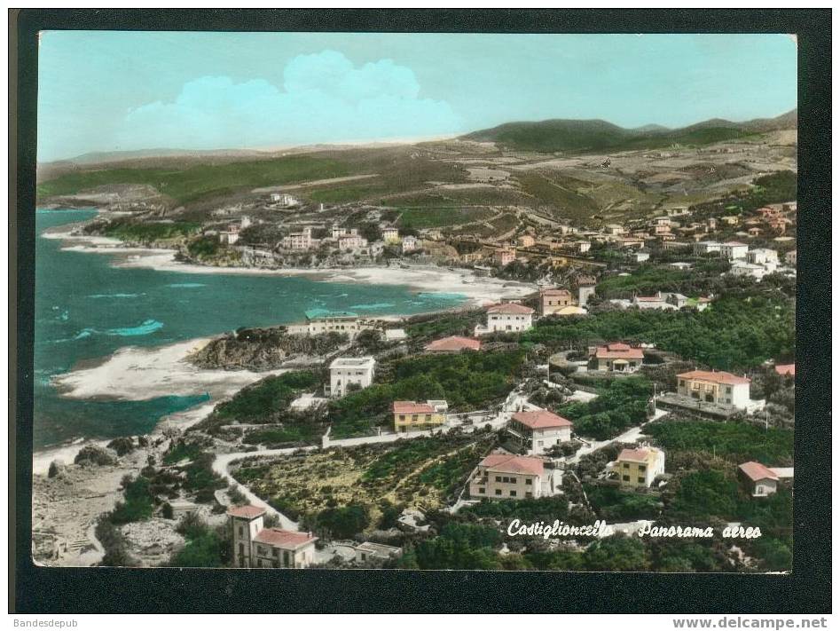 CPSM - Castiglioncella - Panorama Aeres ( Vue Aérienne Fototipia Berretta SA Terni) - Other & Unclassified