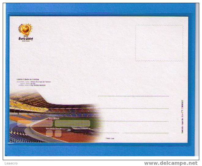 Sports UEFA Stades EURO 2004-Nort/Centre Zone Coimbra Ville Stadium Maximum Card Portugal Soccer Football Gc205 - Eurocopa (UEFA)