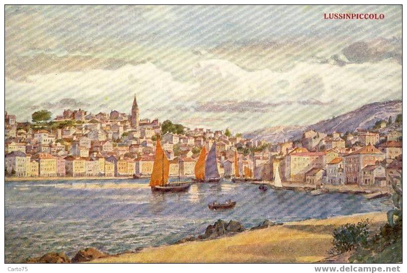 CROATIE - LUSSINPICCOLO - Illustration - Croatie