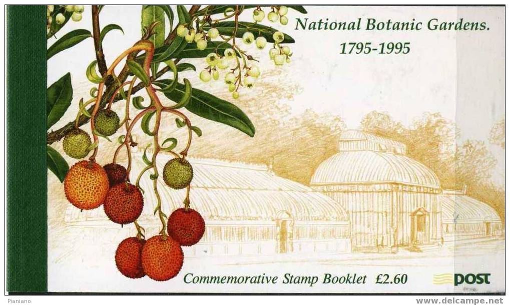 PIA - IRL - 1995 - 200° Des Jardins Botaniques Irlandais -  Carnet - (Yv C920a) - Booklets