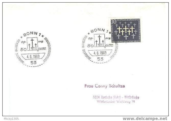 Germany - FDC Mi-Nr. 586 (R216)- - 1961-1970