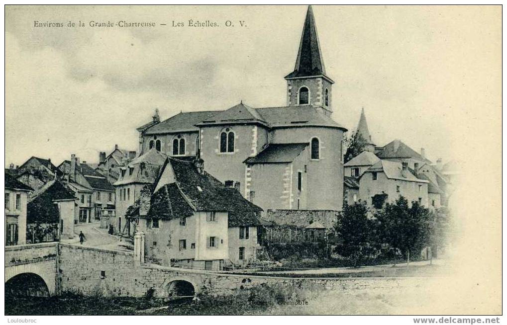 73 LES ECHELLES ENVIRONS DE LA GRANDE CHARTREUSE  O.V. - Les Echelles