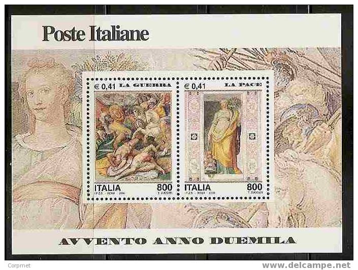 ITALY - ITALIA - WAR And PEACE - Yvert Souvenir Sheet # 27 - MINT (NH) - Blocks & Sheetlets