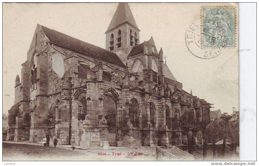 TRIEL EGLISE N° 6244 - Triel Sur Seine