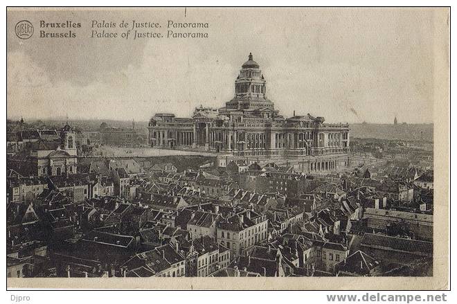 Bruxelles Palais De Justice Panorama - Mehransichten, Panoramakarten