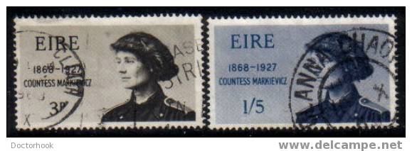 IRELAND    Scott: # 246-7  F-VF USED - Usati