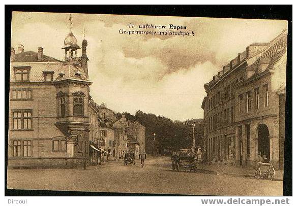 5749 -  Eupen  Gerpertstrasse Und Stadtpark - Eupen