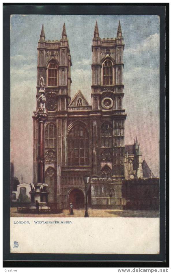 WESTMINSTER ABBEY *LONDON 1903 - Westminster Abbey