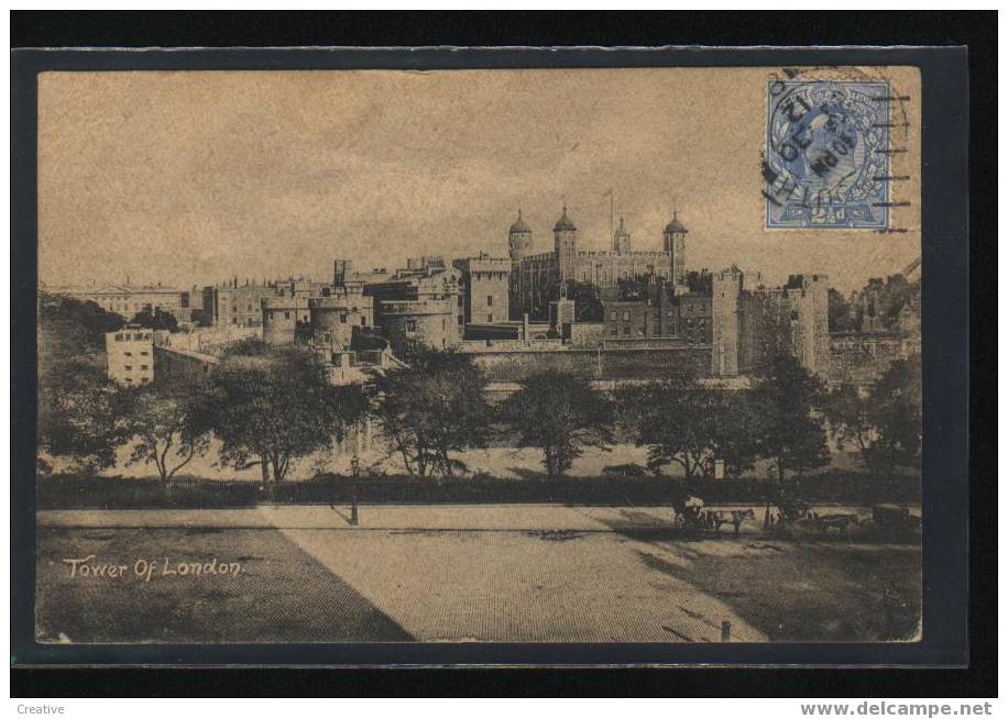 TOWER OF LONDON*LONDON 1912 - Tower Of London