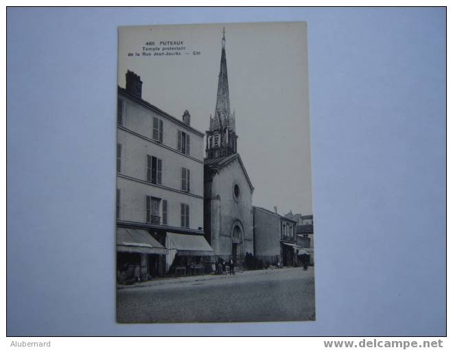 Temple Protestant De La Rue J.Jaures - Puteaux