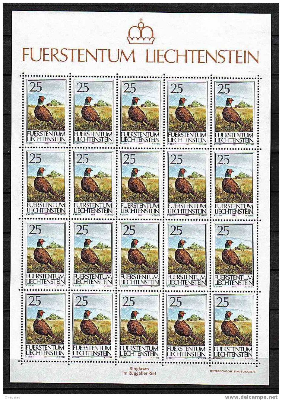 Liechtenstein** Feuilles - Série N° 938 à 940 - Animaux De Chasse - Blocks & Sheetlets & Panes