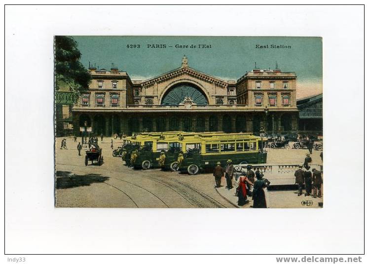 - FRANCE 75 . PARIS 10 . GARE DE L´EST - Transporte Público