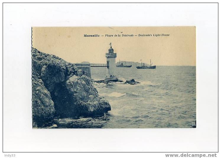 - MARSEILLE . PHARE DE LA DESIRADE - Lighthouses