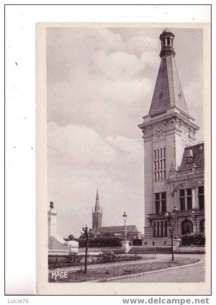 LIEVIN - L´Hôtel De Ville Et L´Eglise - N° 13 - Lievin