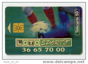 {48947} Télécarte " Française Des Jeux , Loto Sportif " 50 U. - Jeux