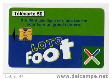 {48946} Télécarte " Française Des Jeux , Loto Foot " (a) 50 U. - Spiele