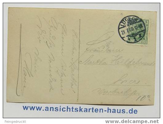 D 4900 - Die Dollarprinzessin - S/w Foto-Ak, 1909 Gelaufen - Couples