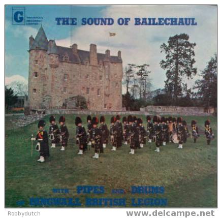 * LP * PIPES AND DRUMS OF DINGWALL BRITISH LEGION - THE SOUND OF BAILECHAUL - Country & Folk